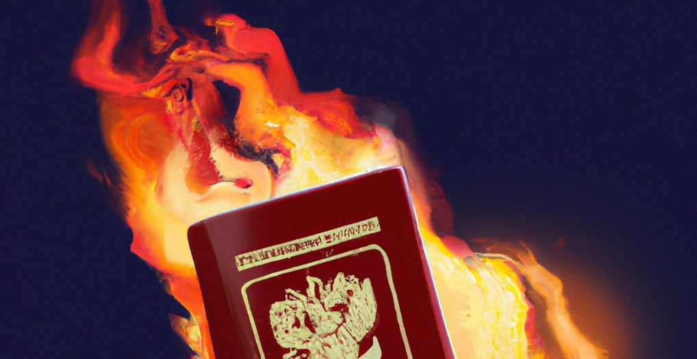 эмиграция, эмигранты из россии, отказ от гражданства, сжигание паспорта, русская идентичность,