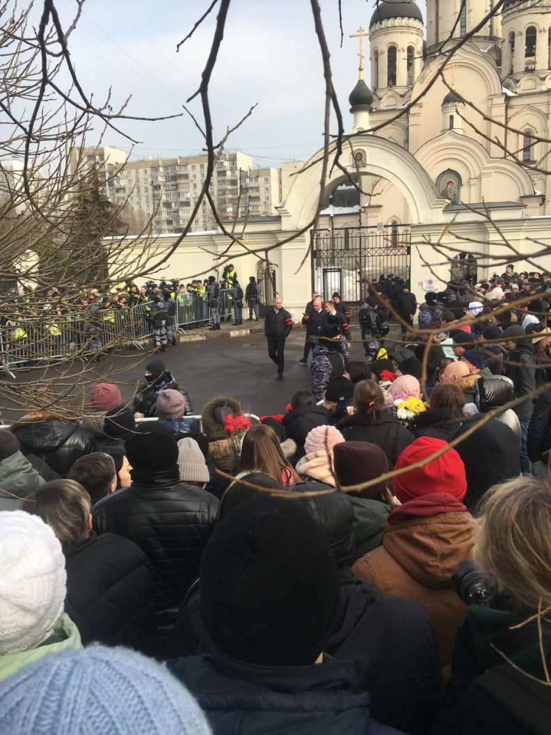 похороны навального, прощание с навальным